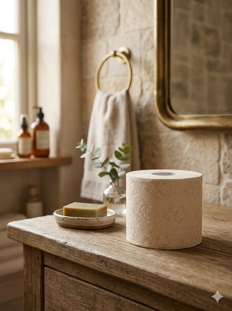 Palette: EcoNatural 6.3 Toilettenpapier – 49 VE (1.470 Rollen), 3-lagig, 250 Blatt/Rolle