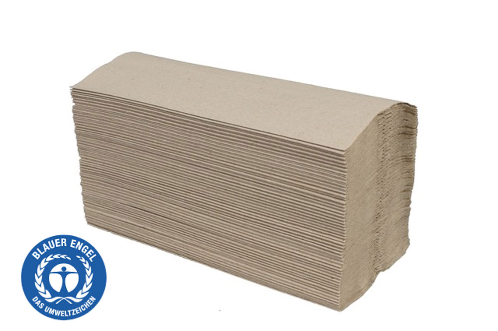 1-lagig Papierhandtuch DC Falz Lagenfalz 25x51 cm
