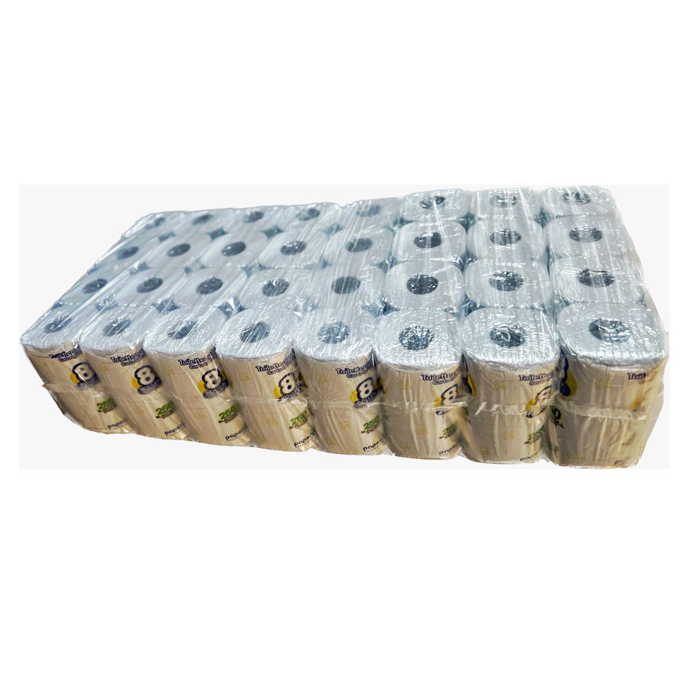 paperdi Eco Green Toilettenpapier – 64 Rollen, 3-lagig, 250 Blatt / Rolle