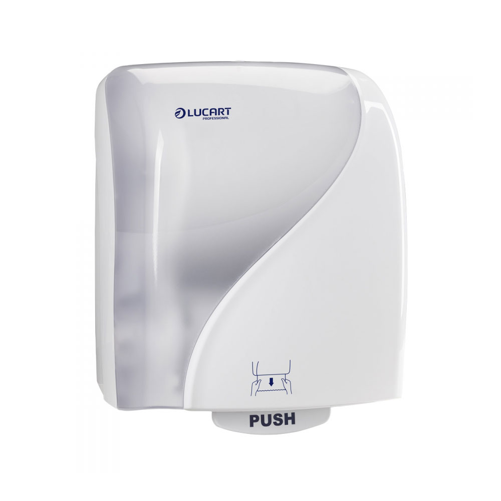 Auto Cut Rollenpapierspender 2.0 Lucart weiß