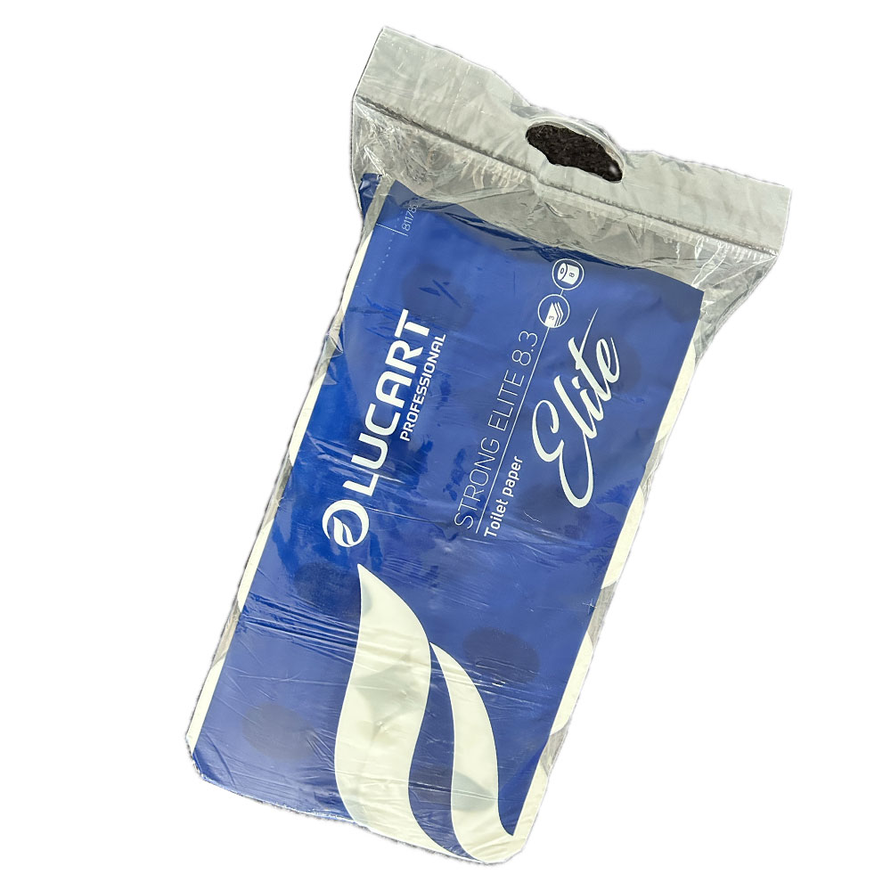 72 Rollen, Toilettenpapier, 3-lagig, Lucart Strong Elite 8.3