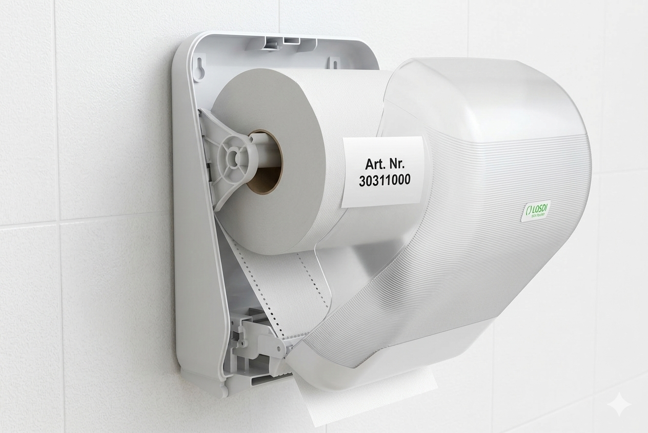 Palette: 50 VE x 6 Papier-Handtuchrollen für AutoCut-Spender, 3-lagig