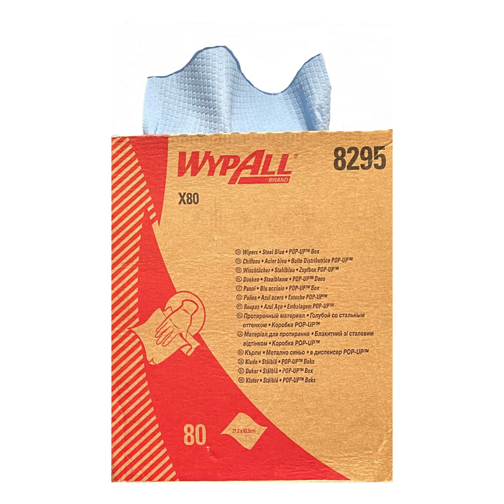 400 Stück, Putztücher, WypAll X80, Wischtücher von  Kimberly-Clark