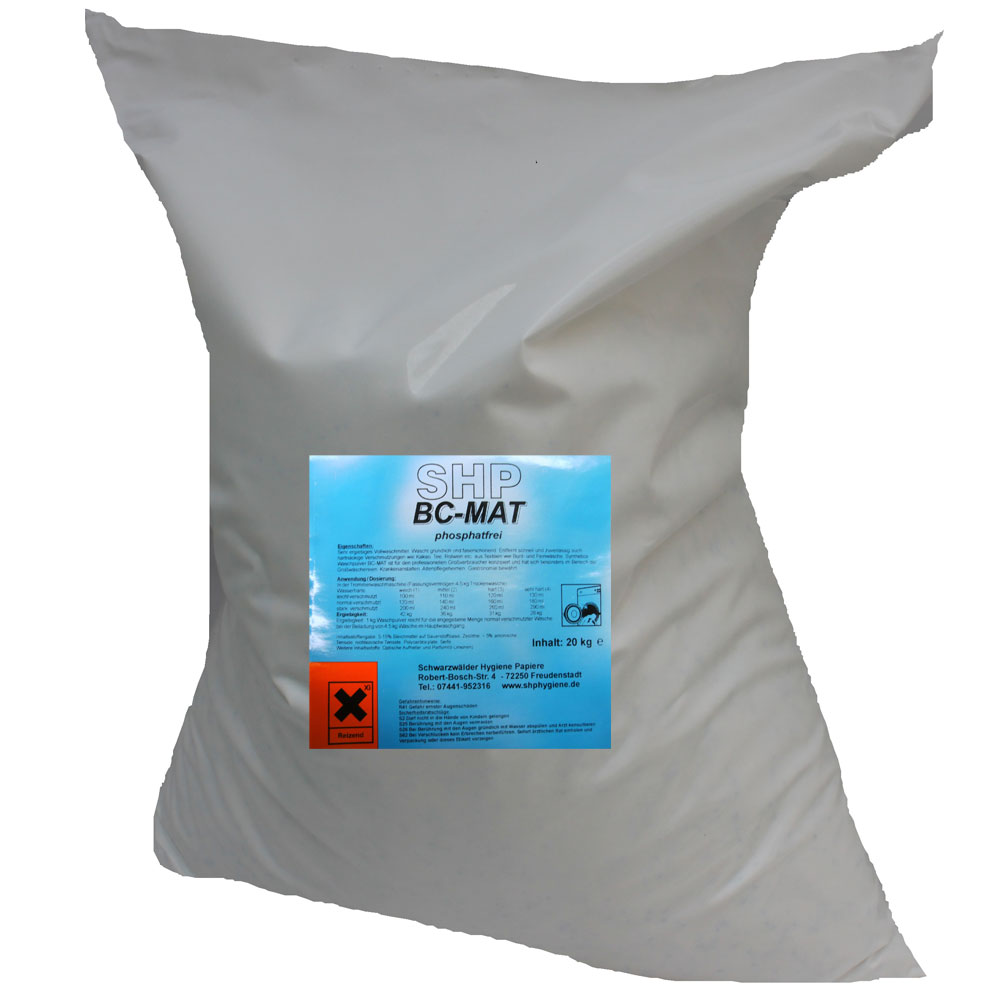 BC-Mat Vollwaschmittel 20 kg Sack