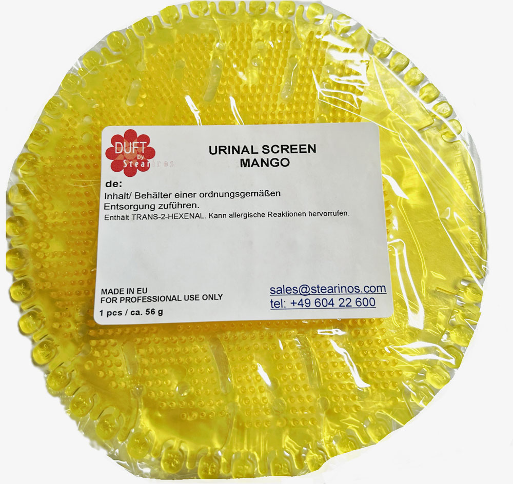 Urinalsiebe Wave mango 