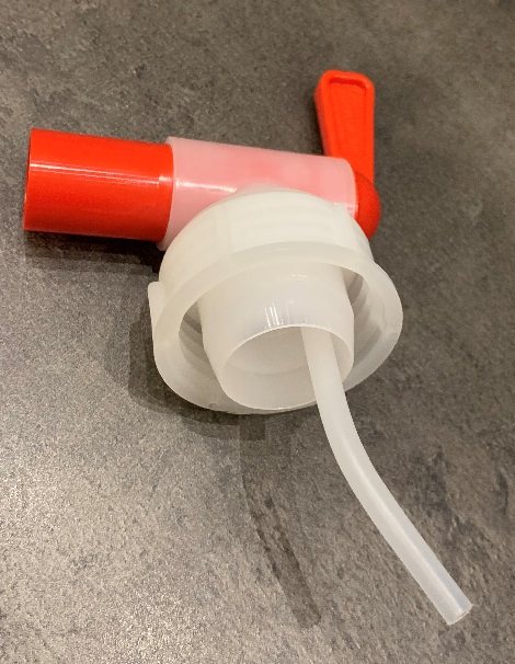 Ablasshahn, Ausgiesshahn, DIN 45