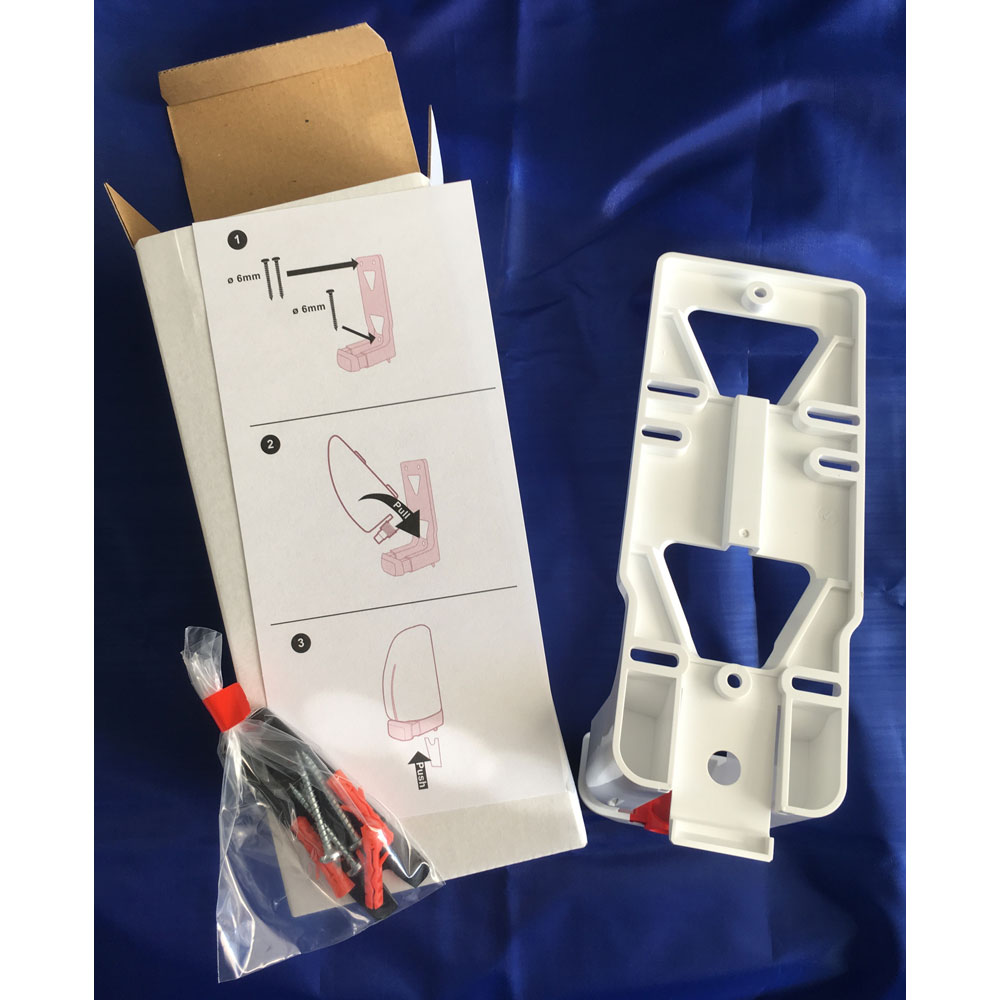 Montage lavela Wandhalter weiß für Schaumseife 