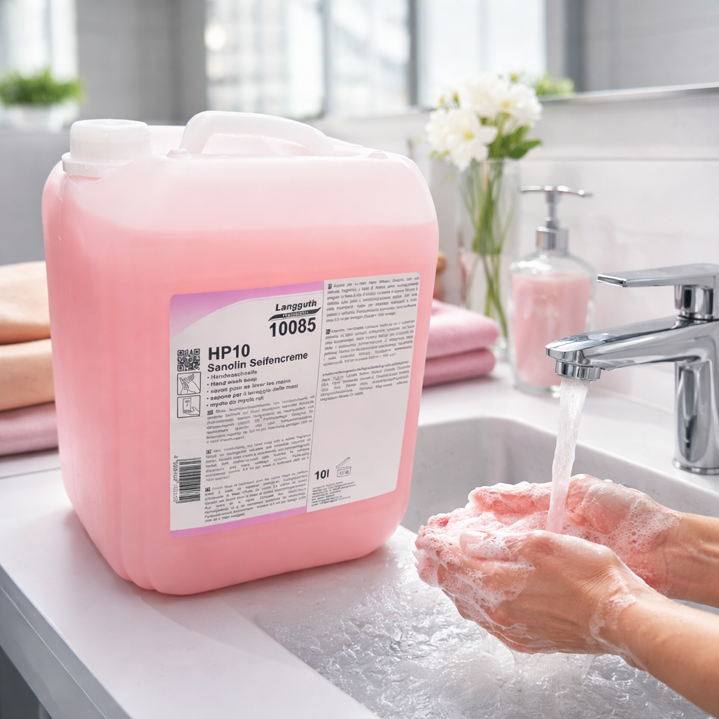 10 Liter, Flüssigseife, Handwaschseife, Seifencreme rosa