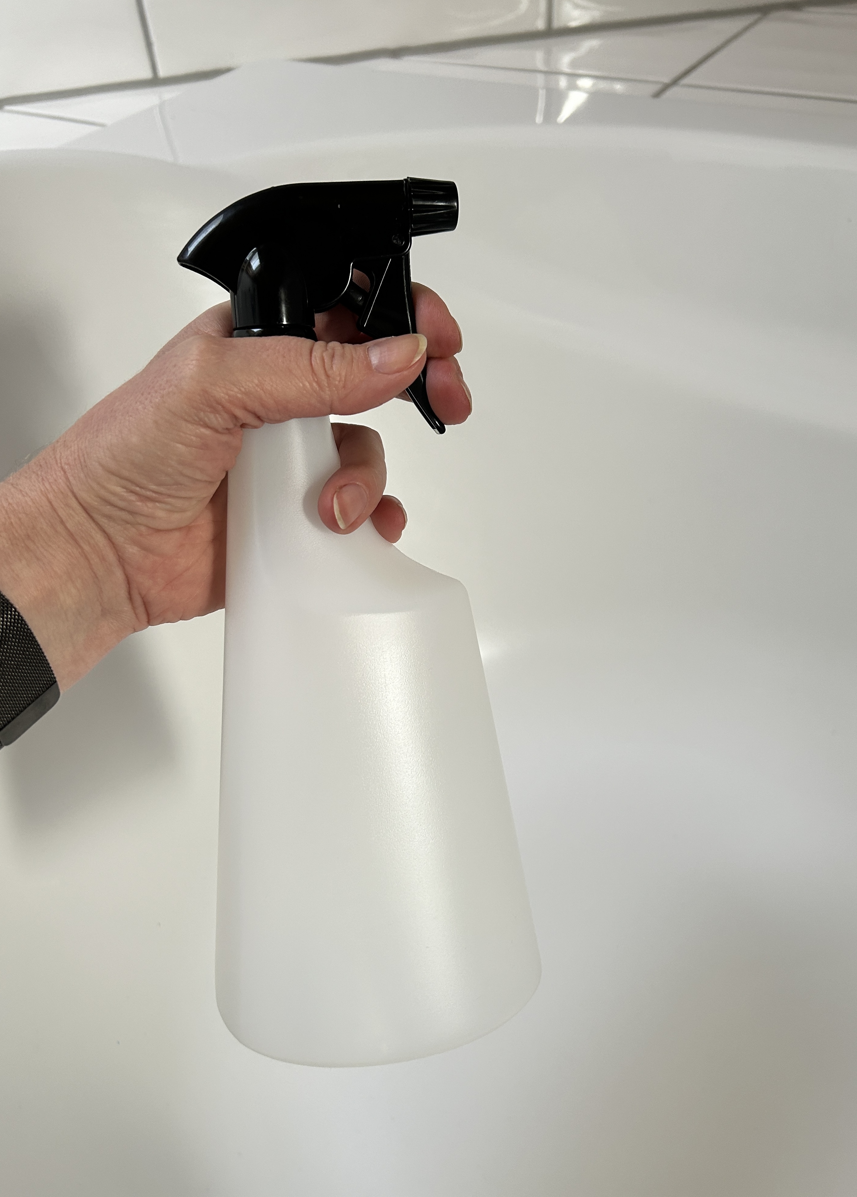 transparente 1 L Sprühflasche mit hochwertigem Sprayer