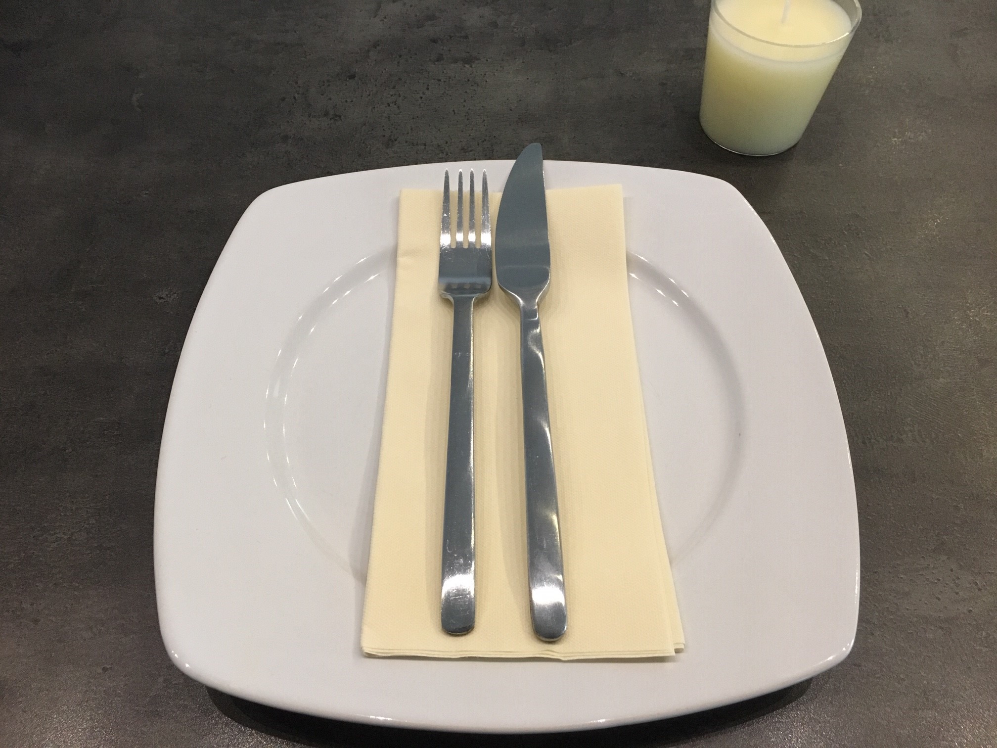 Dunisoft Airlaid Serviette 1/8 Buchfalz cream