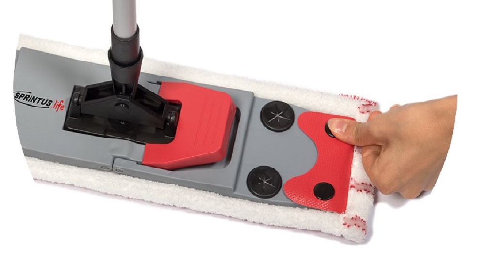 sprintus Wischmoppbezug mit Druckknöpfen